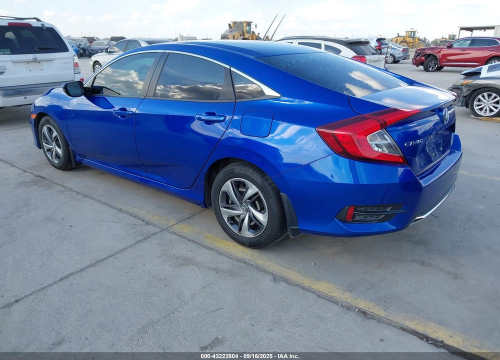 2020 HONDA CIVIC LX VIN: 2HGFC2F65LH550739