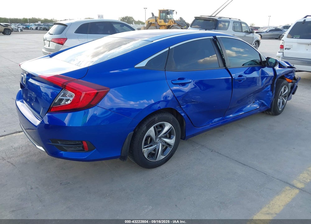 2020 HONDA CIVIC LX VIN: 2HGFC2F65LH550739