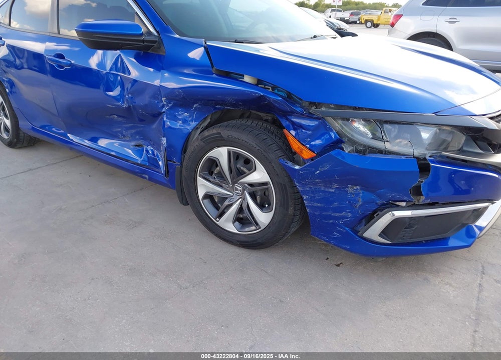 2020 HONDA CIVIC LX VIN: 2HGFC2F65LH550739