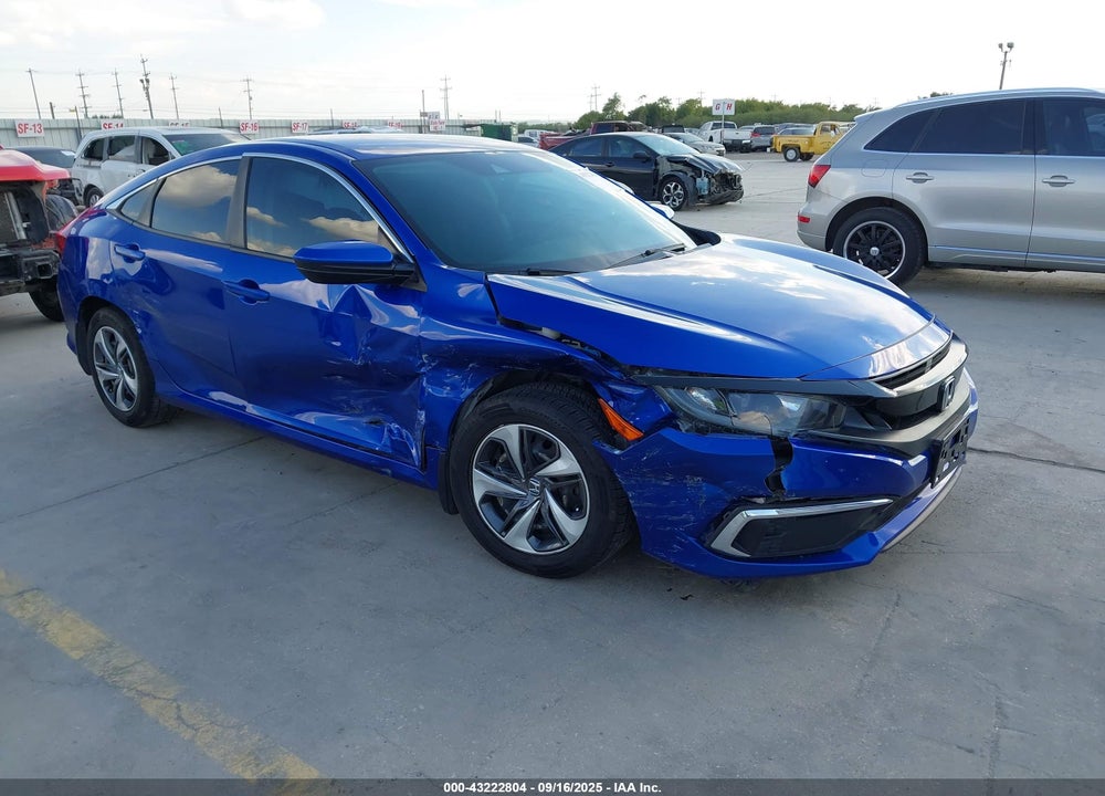2020 HONDA CIVIC LX VIN: 2HGFC2F65LH550739