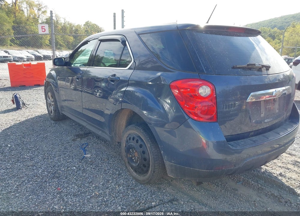 2013 CHEVROLET EQUINOX LS VIN: 2GNALBEK3D6393465