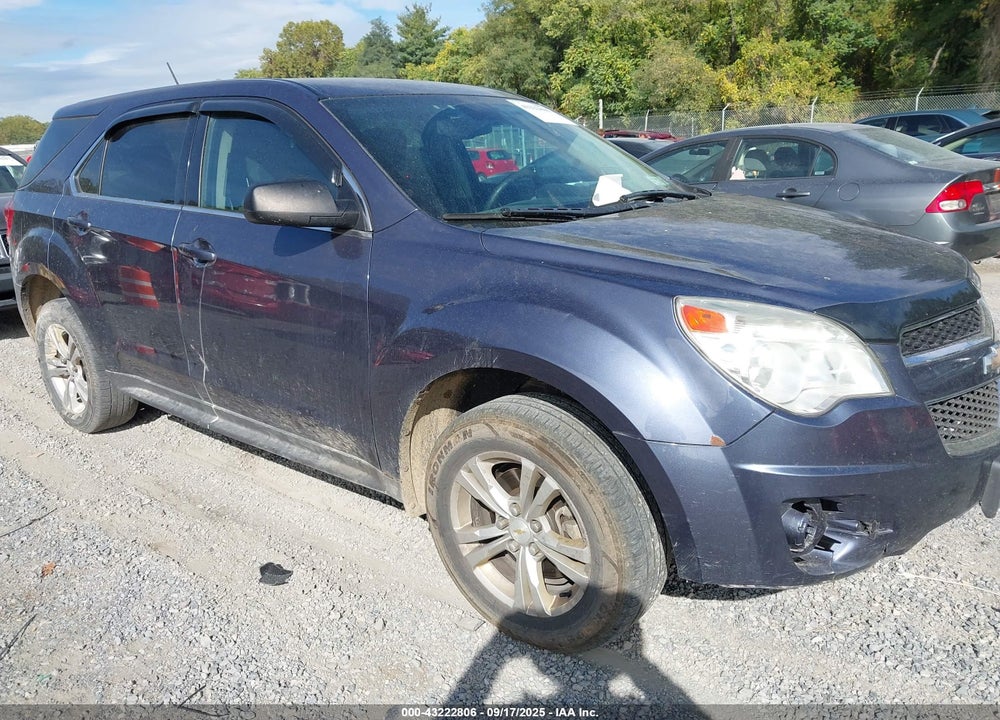 2013 CHEVROLET EQUINOX LS VIN: 2GNALBEK3D6393465