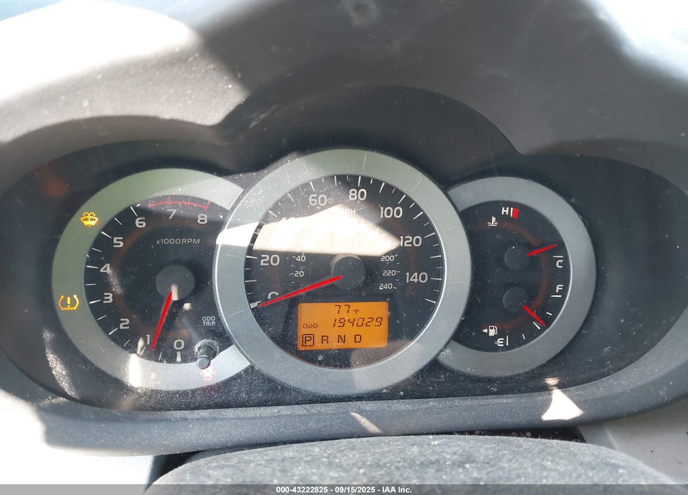 2009 TOYOTA RAV4 BASE V6 VIN: 2T3BK33VX9W006408
