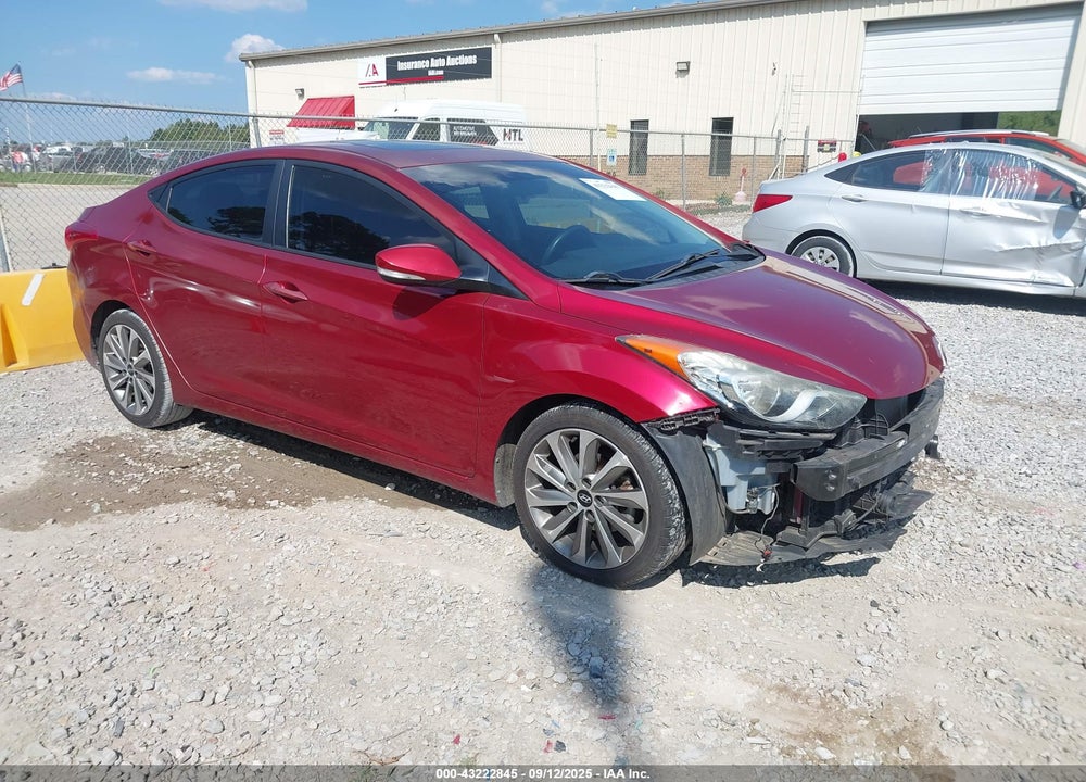 2013 HYUNDAI ELANTRA LIMITED VIN: 5NPDH4AE2DH299432