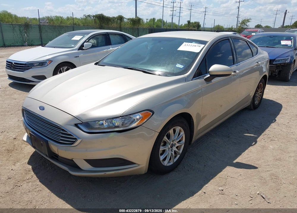 2017 FORD FUSION VIN: 3FA6P0G71HR353874