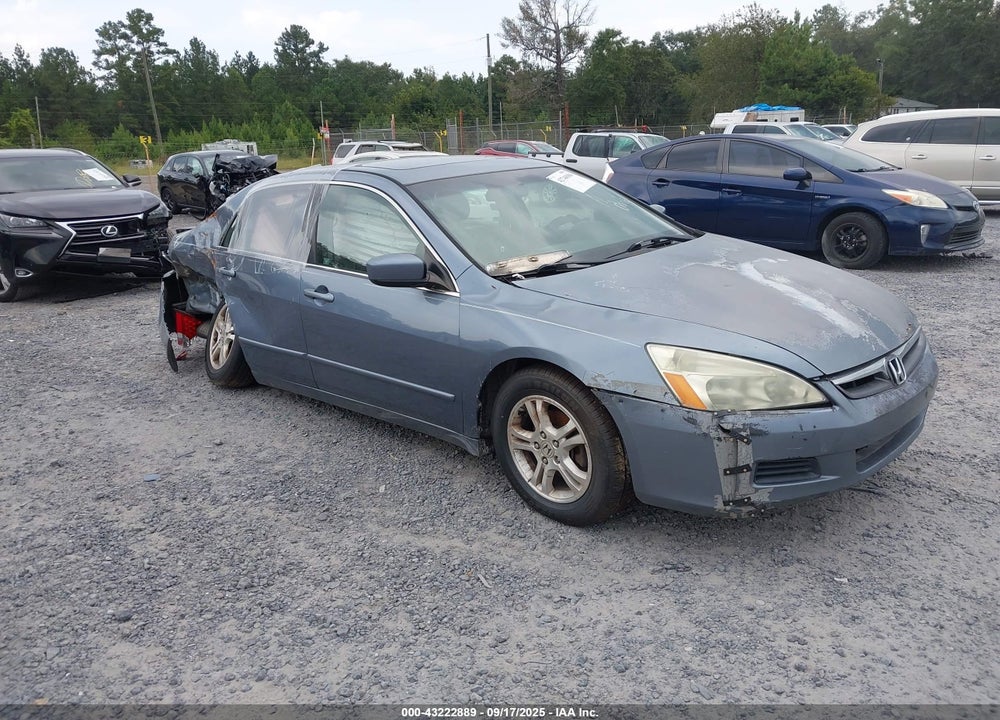 2007 HONDA ACCORD 2.4 EX VIN: 1HGCM56857A124153