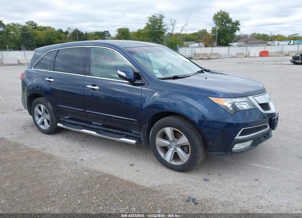 2012 ACURA MDX TECHNOLOGY PACKAGE VIN: 2HNYD2H39CH532584