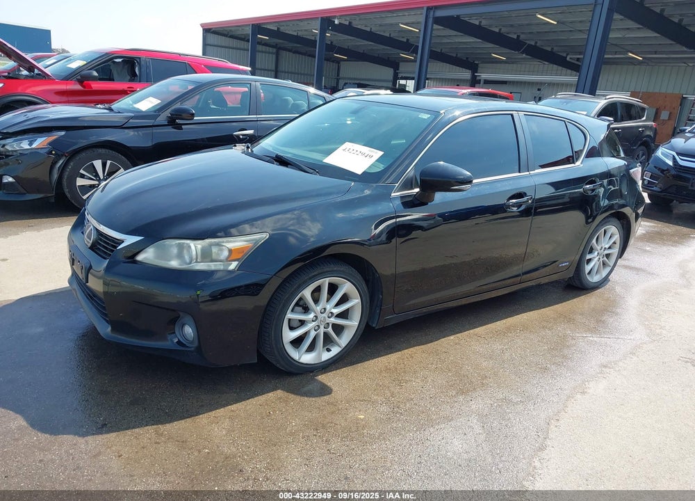 2013 LEXUS CT 200H VIN: JTHKD5BH6D2147932