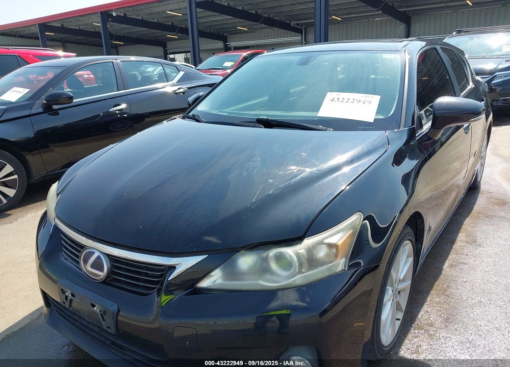 2013 LEXUS CT 200H VIN: JTHKD5BH6D2147932