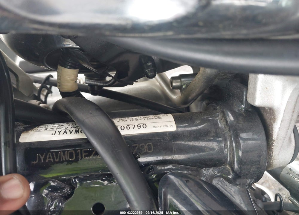 2007 YAMAHA XVS650 VIN: JYAVM01E77A106790