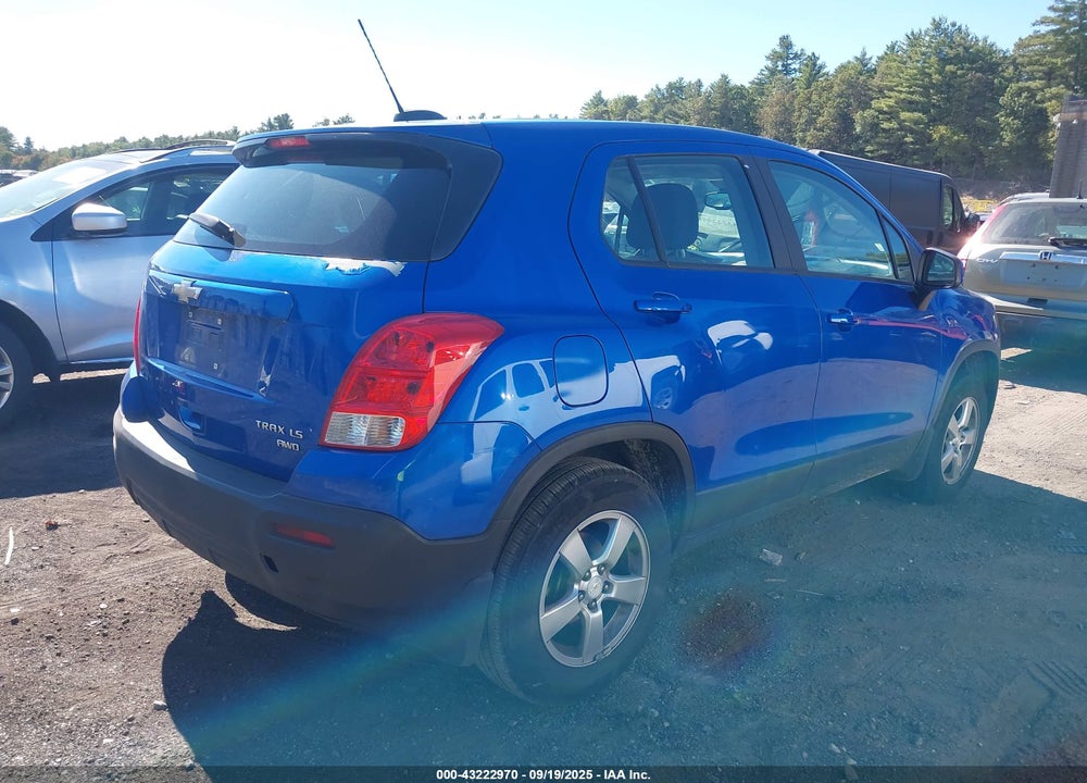 2015 CHEVROLET TRAX VIN: KL7CJPSB0FB202476