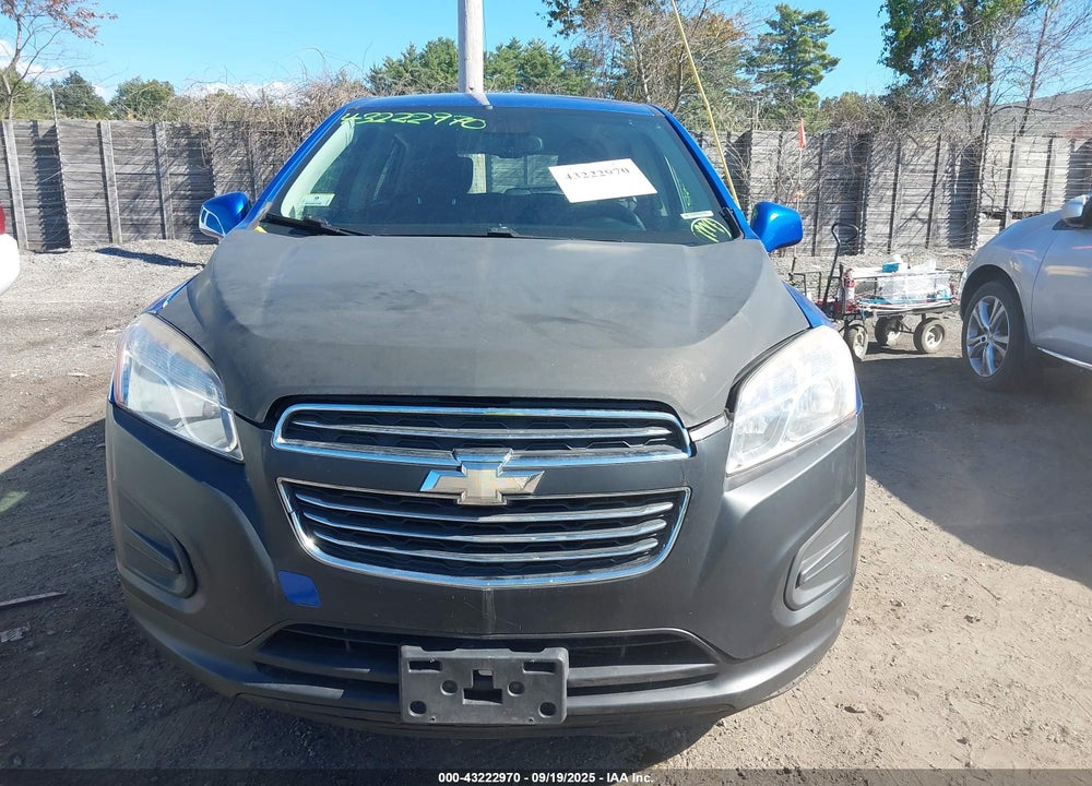 2015 CHEVROLET TRAX VIN: KL7CJPSB0FB202476