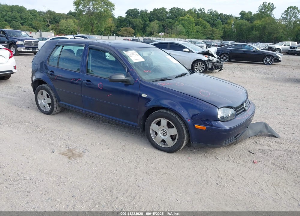 2002 VOLKSWAGEN GOLF GLS 2.0L VIN: 9BWGK61J924041067