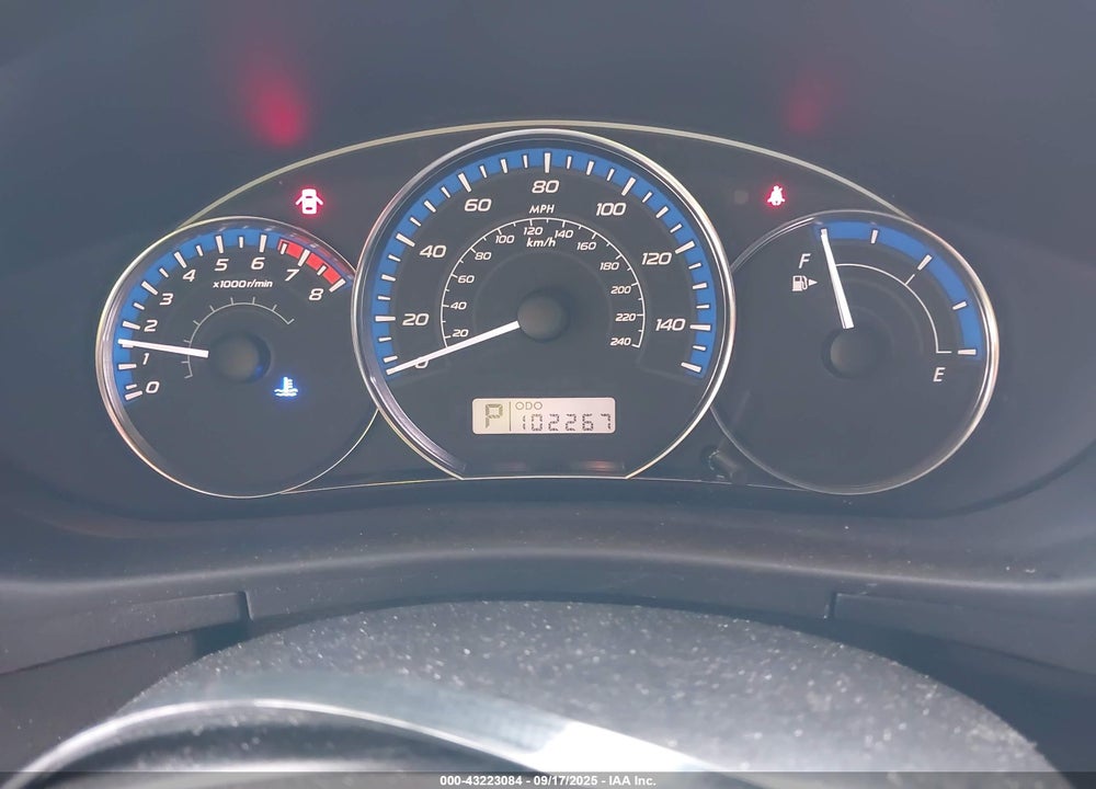 2012 SUBARU FORESTER VIN: JF2SHADC4CH426437