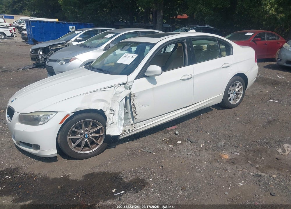 2010 BMW 3 SERIES VIN: WBAPK7C55AA460692
