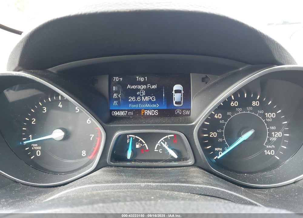 2017 FORD ESCAPE VIN: 1FMCU9GD6HUE39413