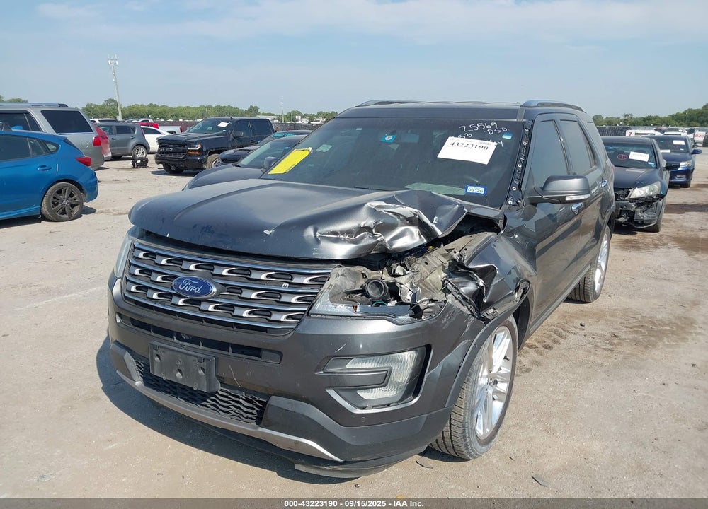 2017 FORD EXPLORER VIN: 1FM5K7FH5HGC04734