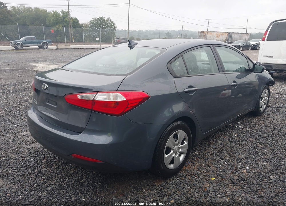 2016 KIA FORTE LX VIN: KNAFX4A65G5605951