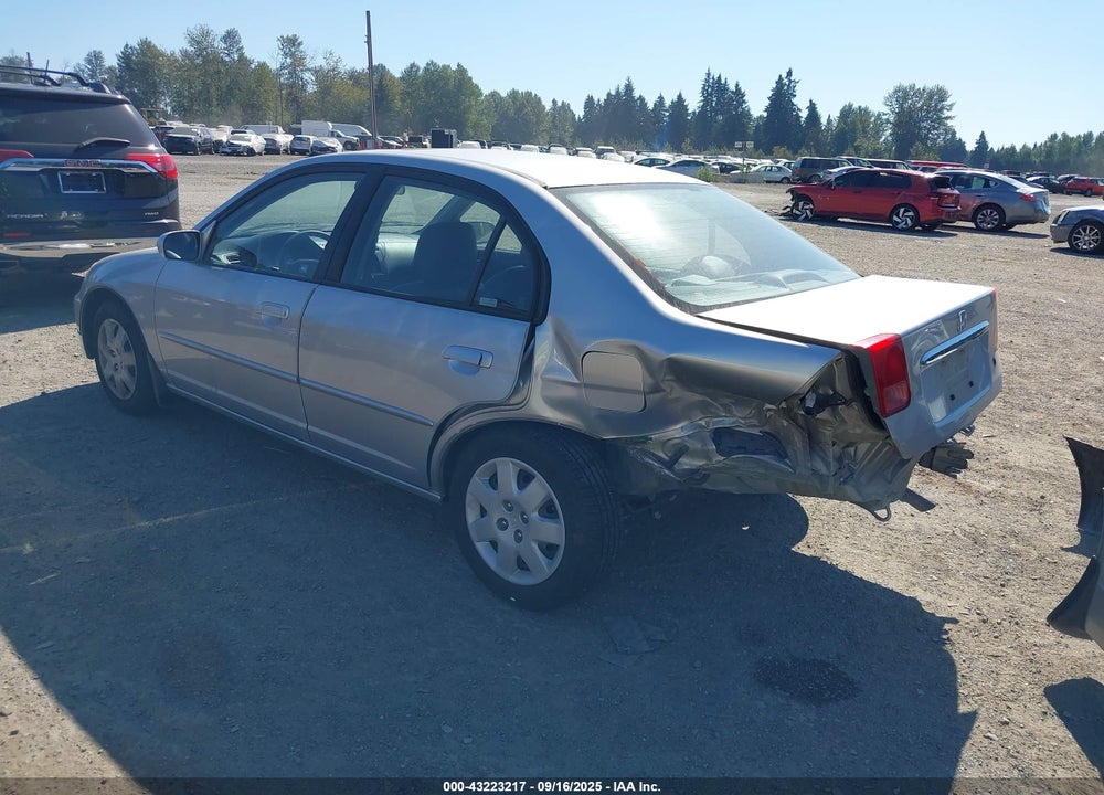 2002 HONDA CIVIC EX VIN: JHMES26892S001792