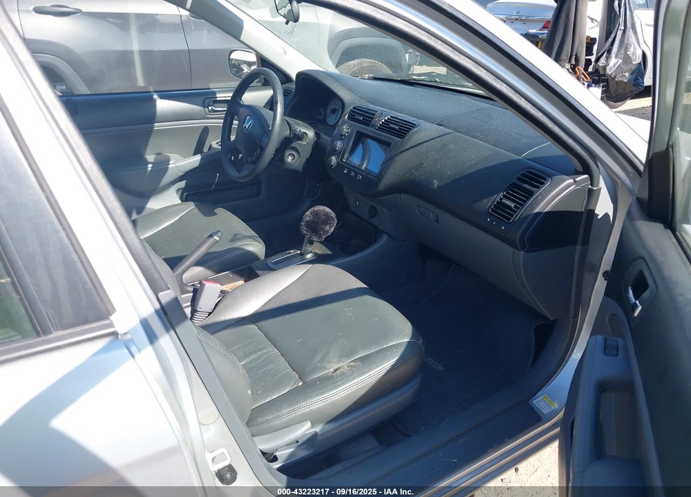 2002 HONDA CIVIC EX VIN: JHMES26892S001792