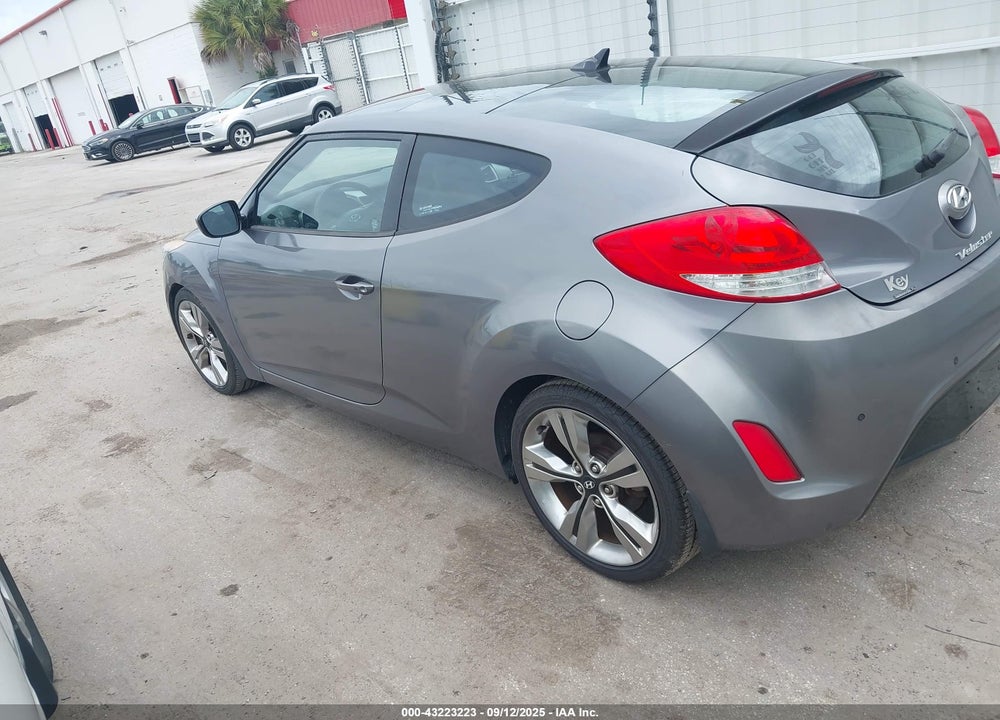 2013 HYUNDAI VELOSTER BASE W/BLACK VIN: KMHTC6AD3DU118515