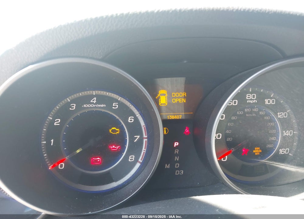 2007 ACURA MDX VIN: 2HNYD28417H512697