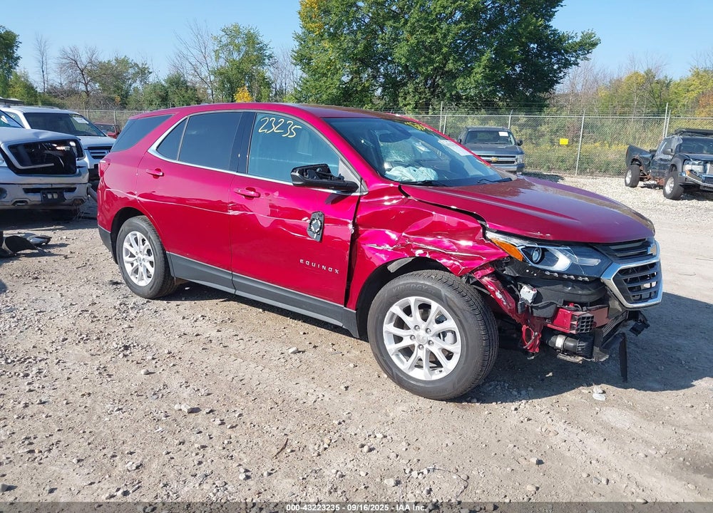 2020 CHEVROLET EQUINOX FWD LT 1.5L TURBO VIN: 3GNAXKEV9LS651549