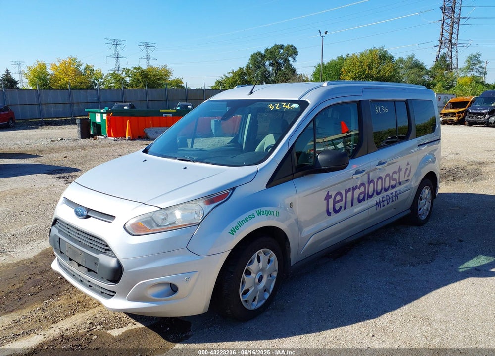 2017 FORD TRANSIT CONNECT XLT VIN: NM0GE9F75H1325612