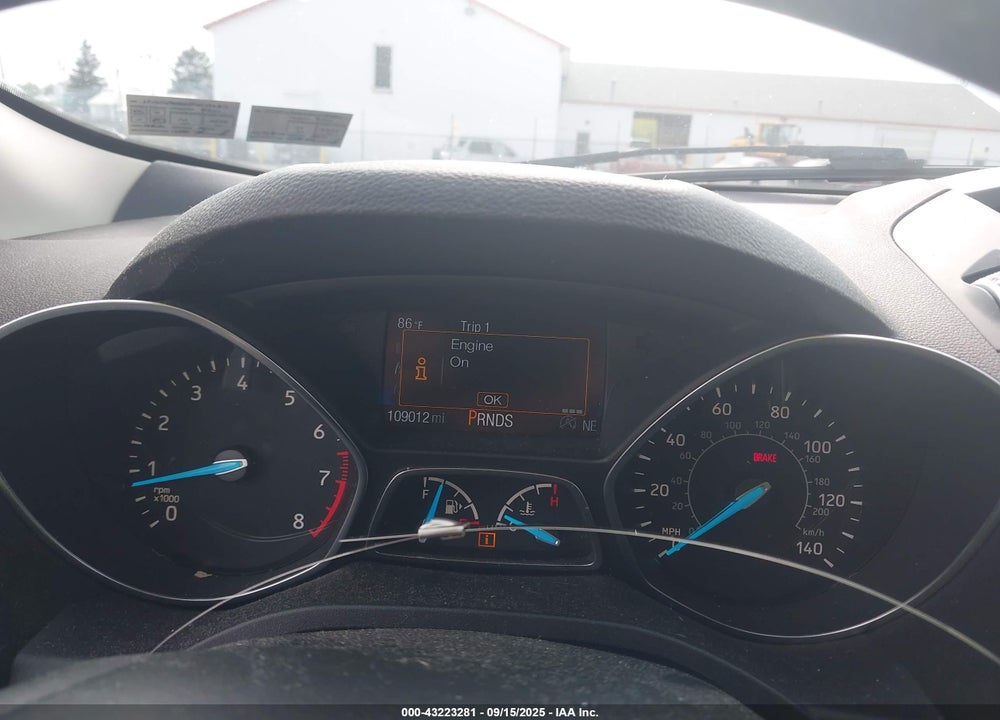 2017 FORD ESCAPE VIN: 1FMCU9GDXHUE19987