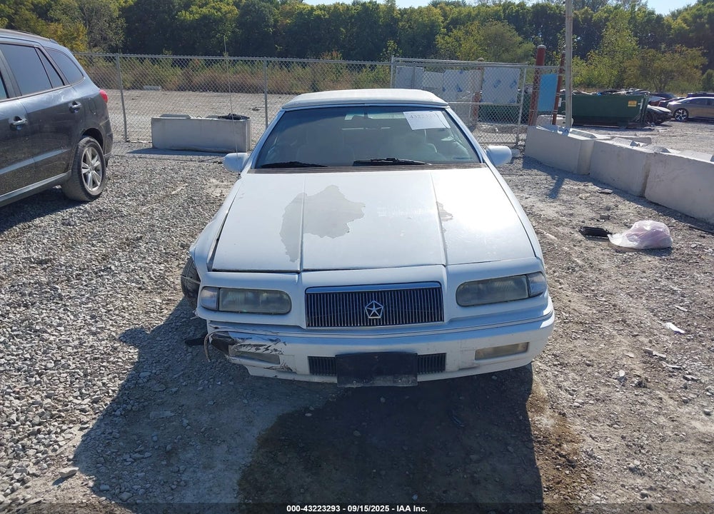1995 CHRYSLER LEBARON GTC VIN: 1C3EU453XSF609220