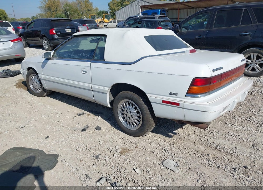 1995 CHRYSLER LEBARON GTC VIN: 1C3EU453XSF609220