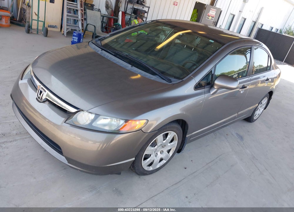 2007 HONDA CIVIC VIN: 1HGFA15527L116862