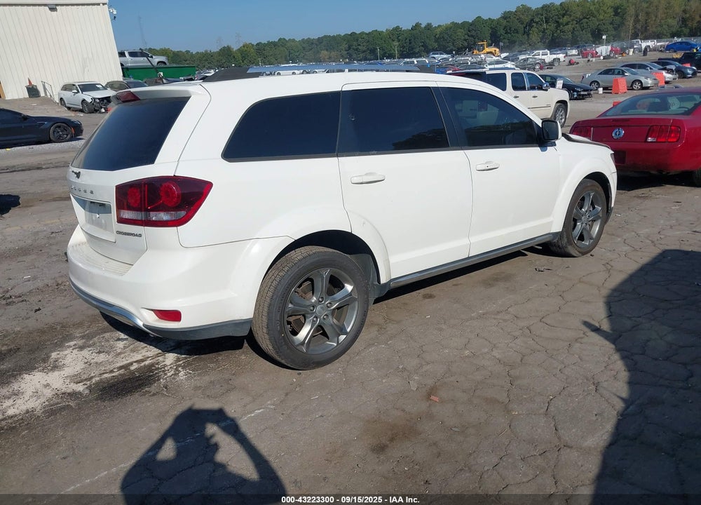 2016 DODGE JOURNEY VIN: 3C4PDCGB9GT240219