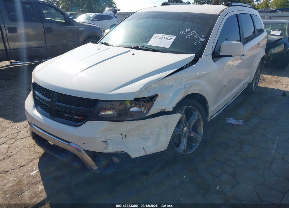 2016 DODGE JOURNEY VIN: 3C4PDCGB9GT240219