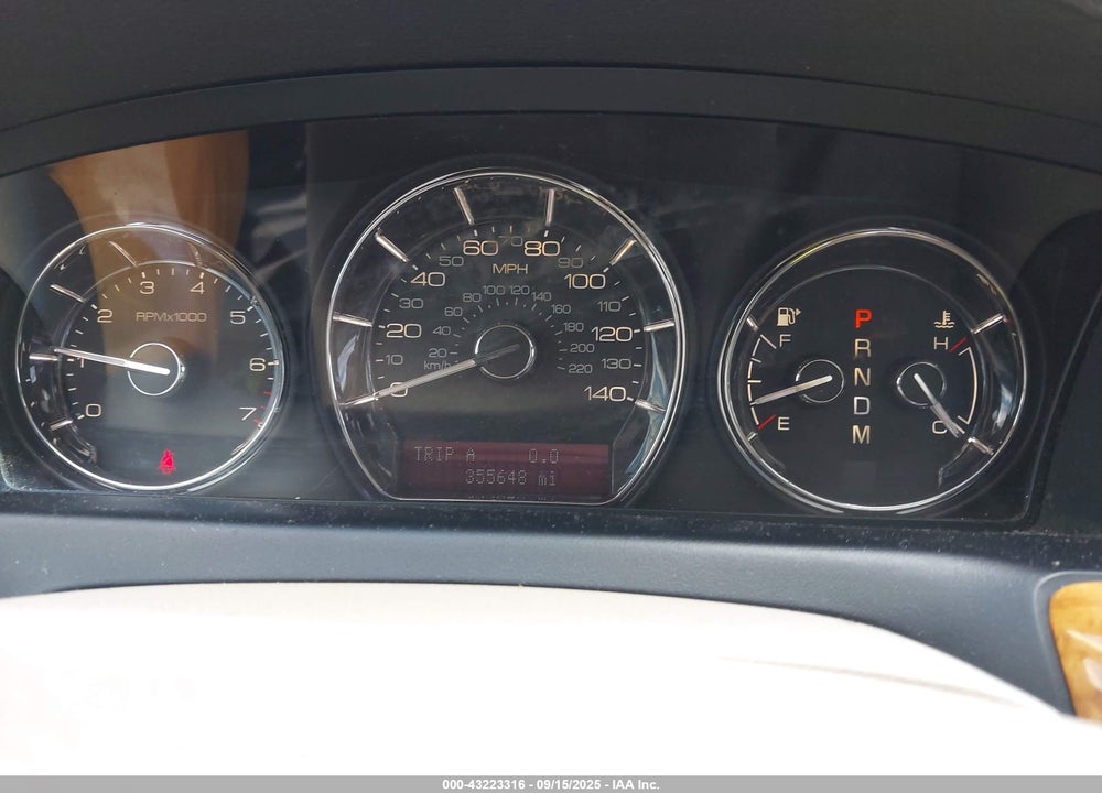 2010 LINCOLN MKS VIN: 1LNHL9ER2AG606099
