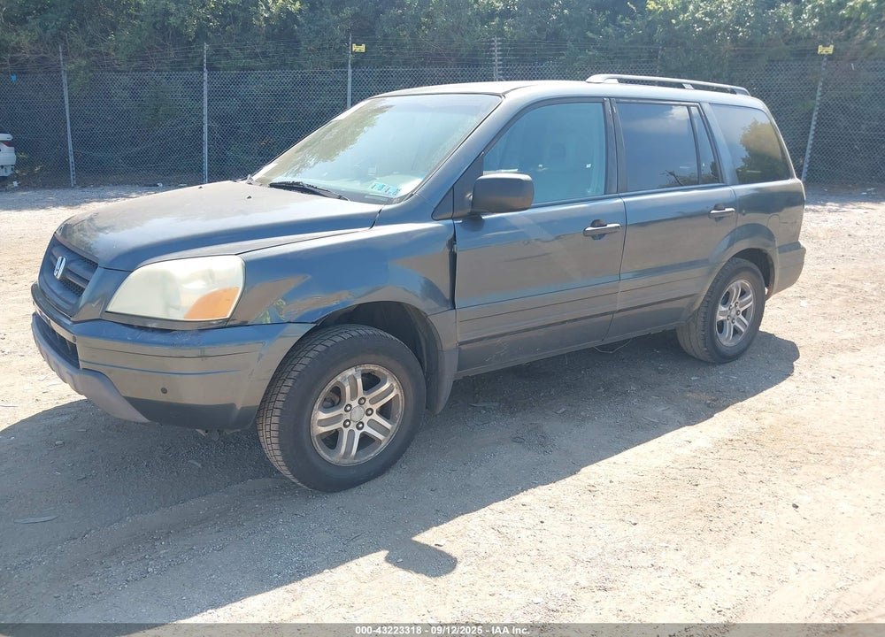 2004 HONDA PILOT EX-L VIN: 2HKYF18664H560419