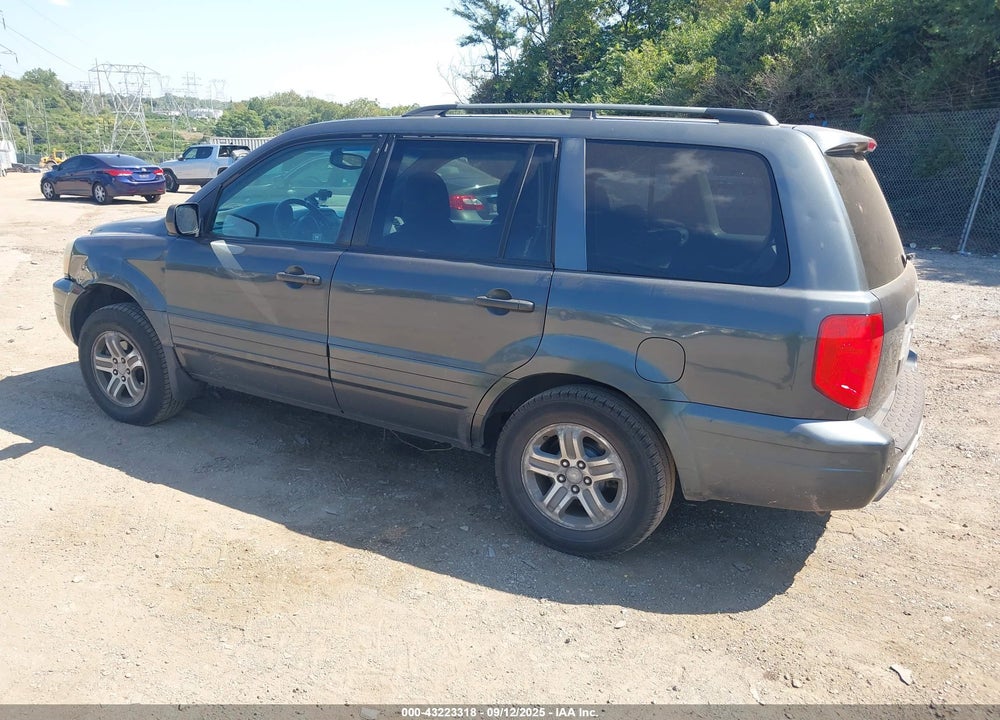 2004 HONDA PILOT EX-L VIN: 2HKYF18664H560419