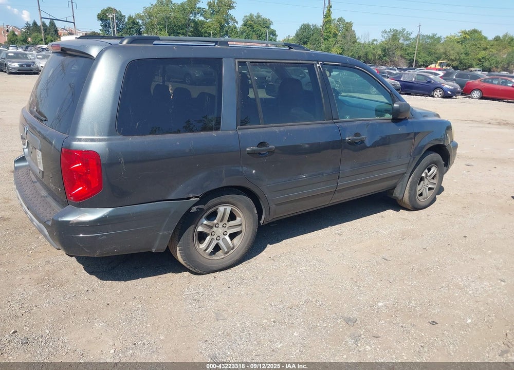 2004 HONDA PILOT EX-L VIN: 2HKYF18664H560419