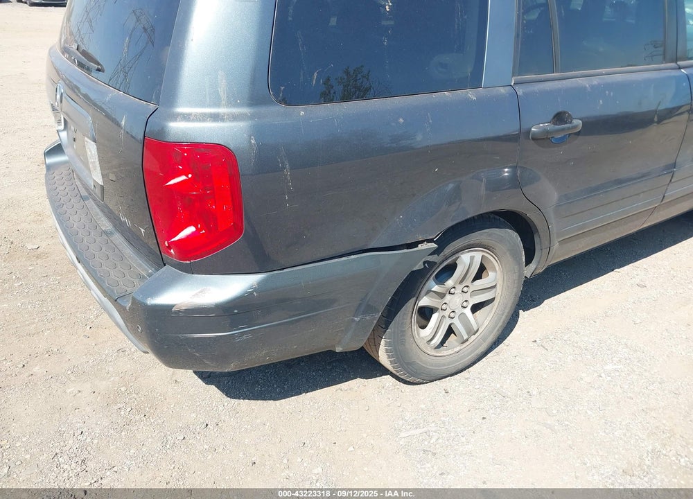 2004 HONDA PILOT EX-L VIN: 2HKYF18664H560419