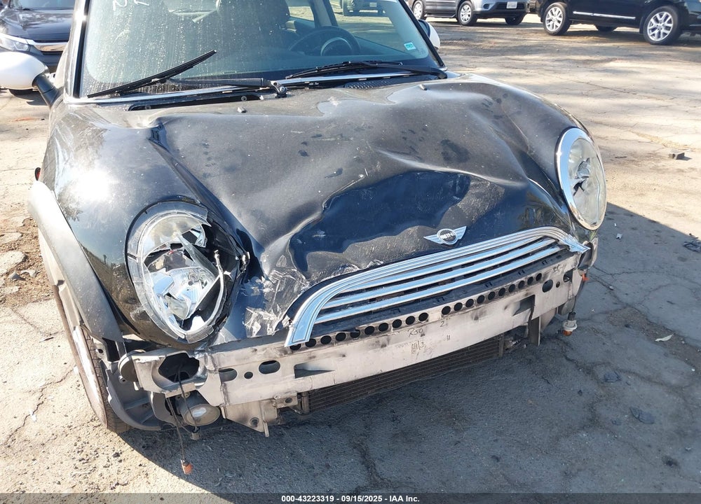 2004 MINI COOPER VIN: WMWRC33444TJ60267