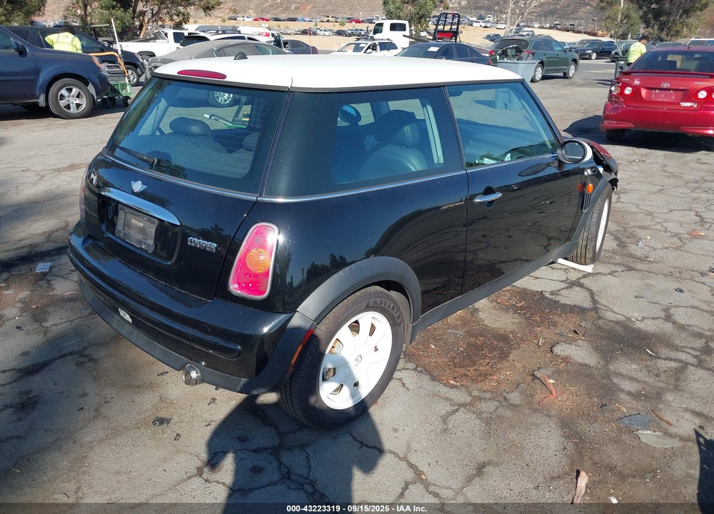 2004 MINI COOPER VIN: WMWRC33444TJ60267