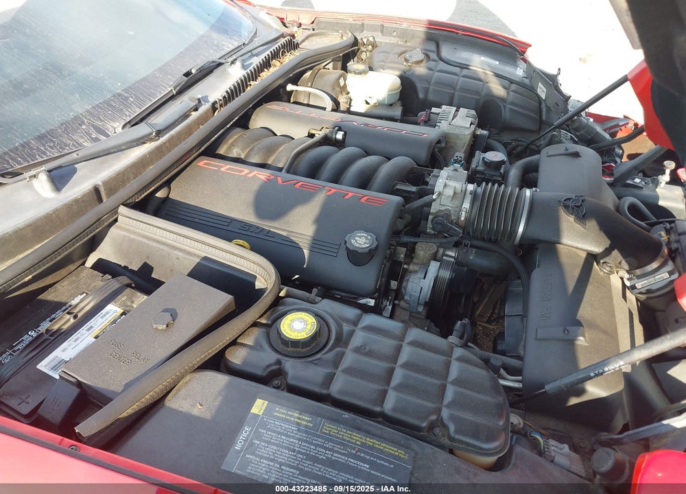 2000 CHEVROLET CORVETTE VIN: 1G1YY22G9Y5128505