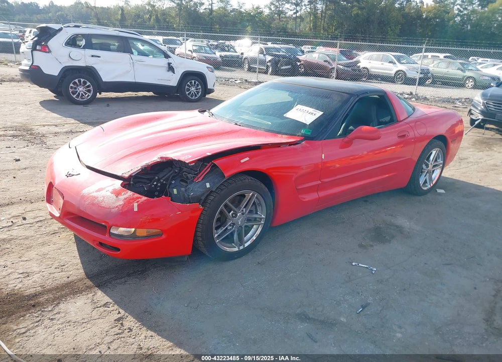 2000 CHEVROLET CORVETTE VIN: 1G1YY22G9Y5128505