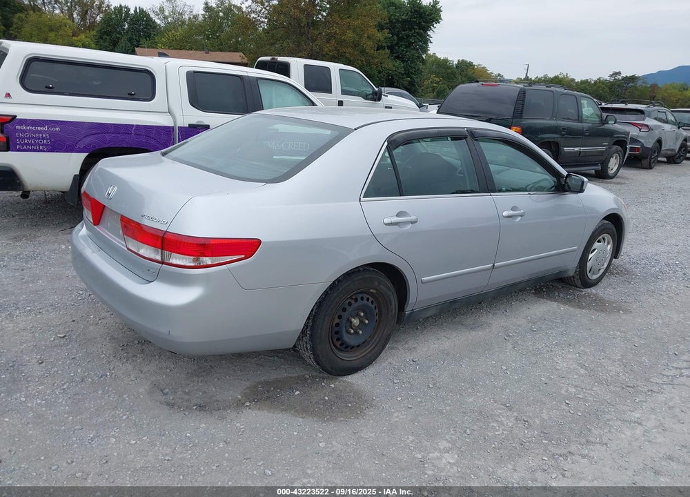 2004 HONDA ACCORD 2.4 LX VIN: 1HGCM56384A031952