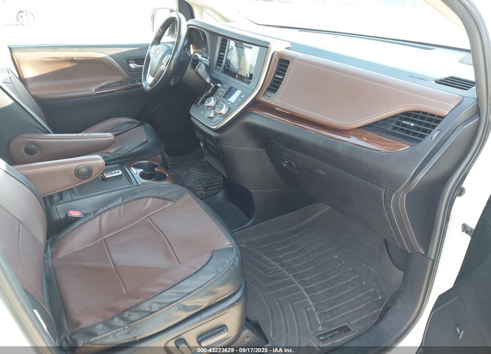 2015 TOYOTA SIENNA LIMITED 7 PASSENGER VIN: 5TDDK3DCXFS101604