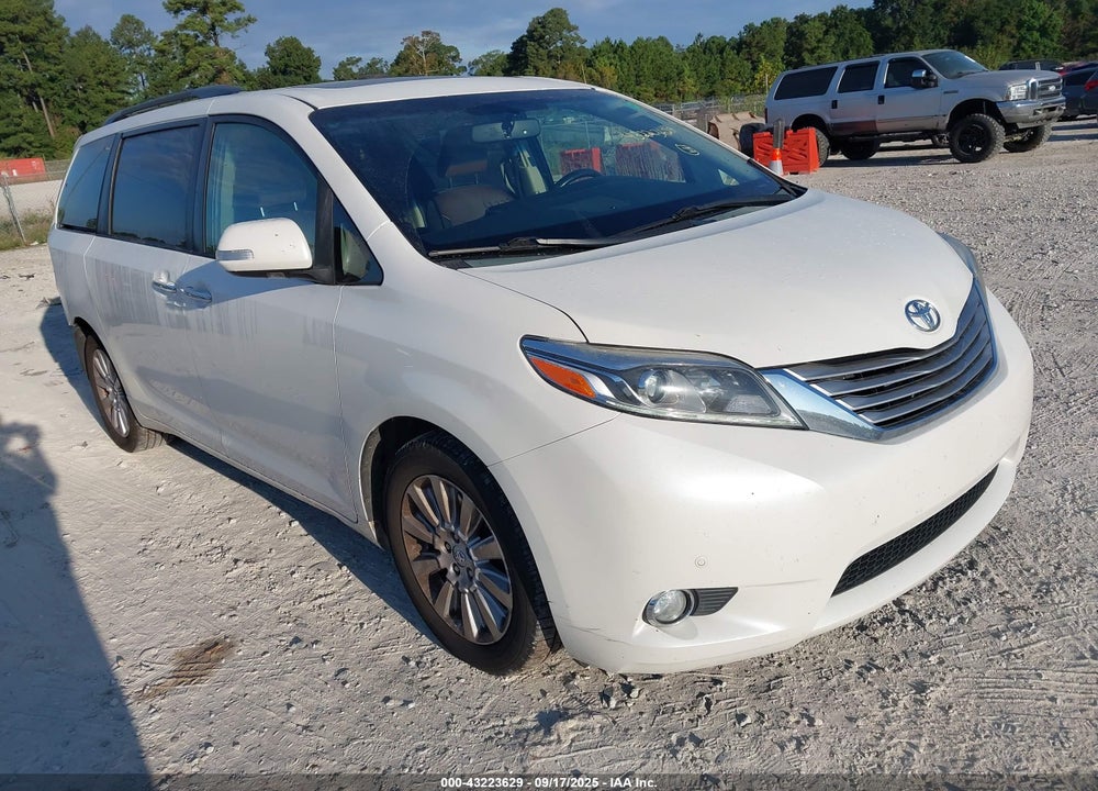 2015 TOYOTA SIENNA LIMITED 7 PASSENGER VIN: 5TDDK3DCXFS101604