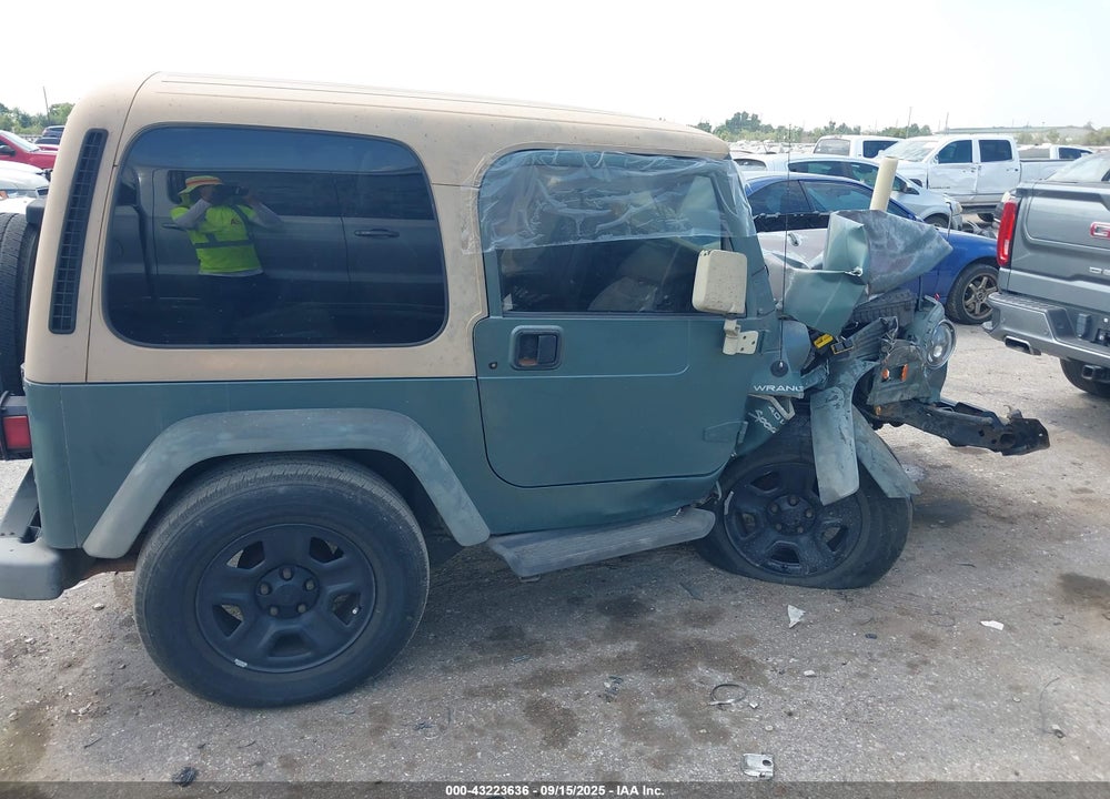 1999 JEEP WRANGLER SPORT VIN: 1J4FY19S4XP458956