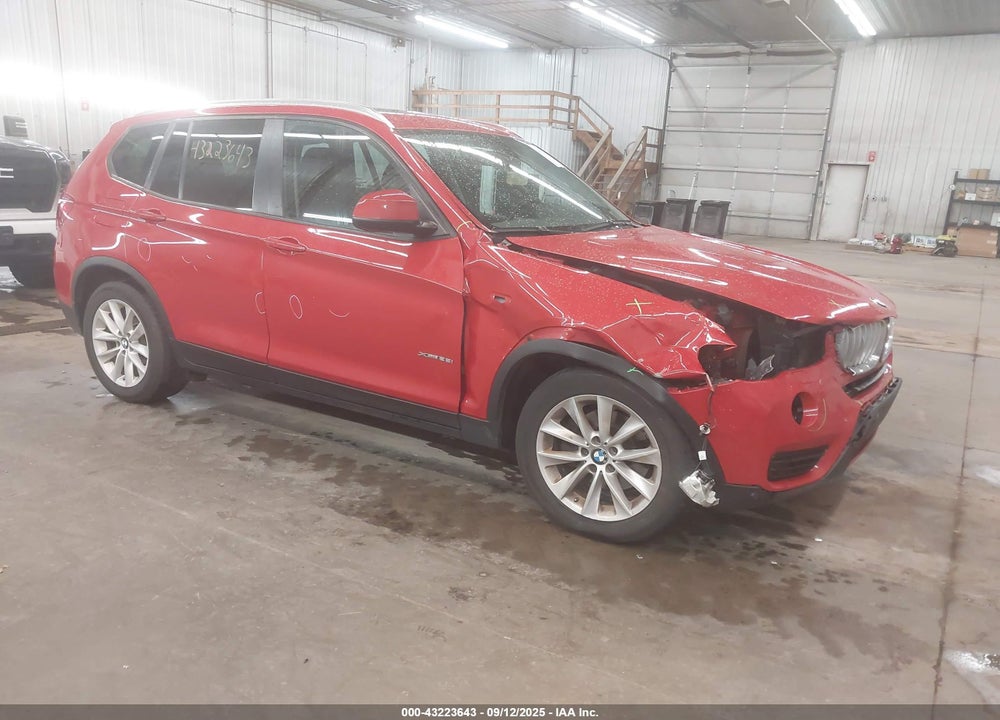 2016 BMW X3 XDRIVE28I VIN: 5UXWX9C53G0D69321