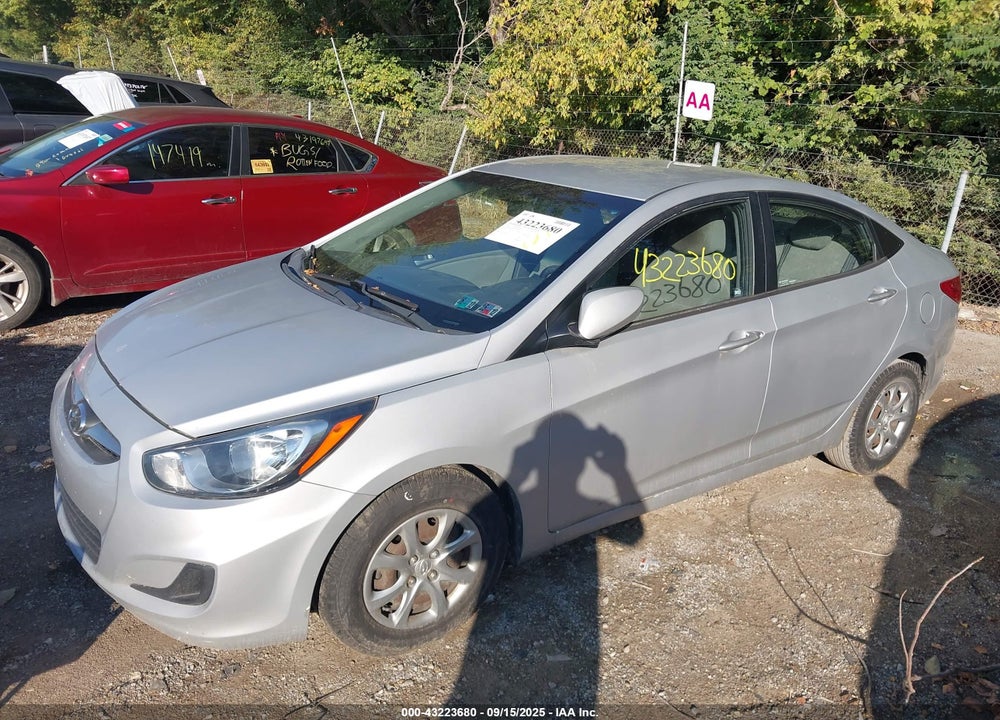 2013 HYUNDAI ACCENT VIN: KMHCT4AE7DU502892