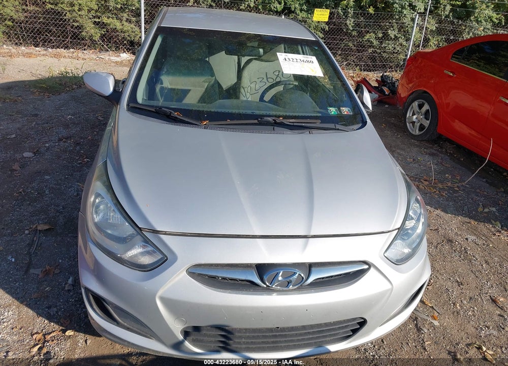 2013 HYUNDAI ACCENT VIN: KMHCT4AE7DU502892